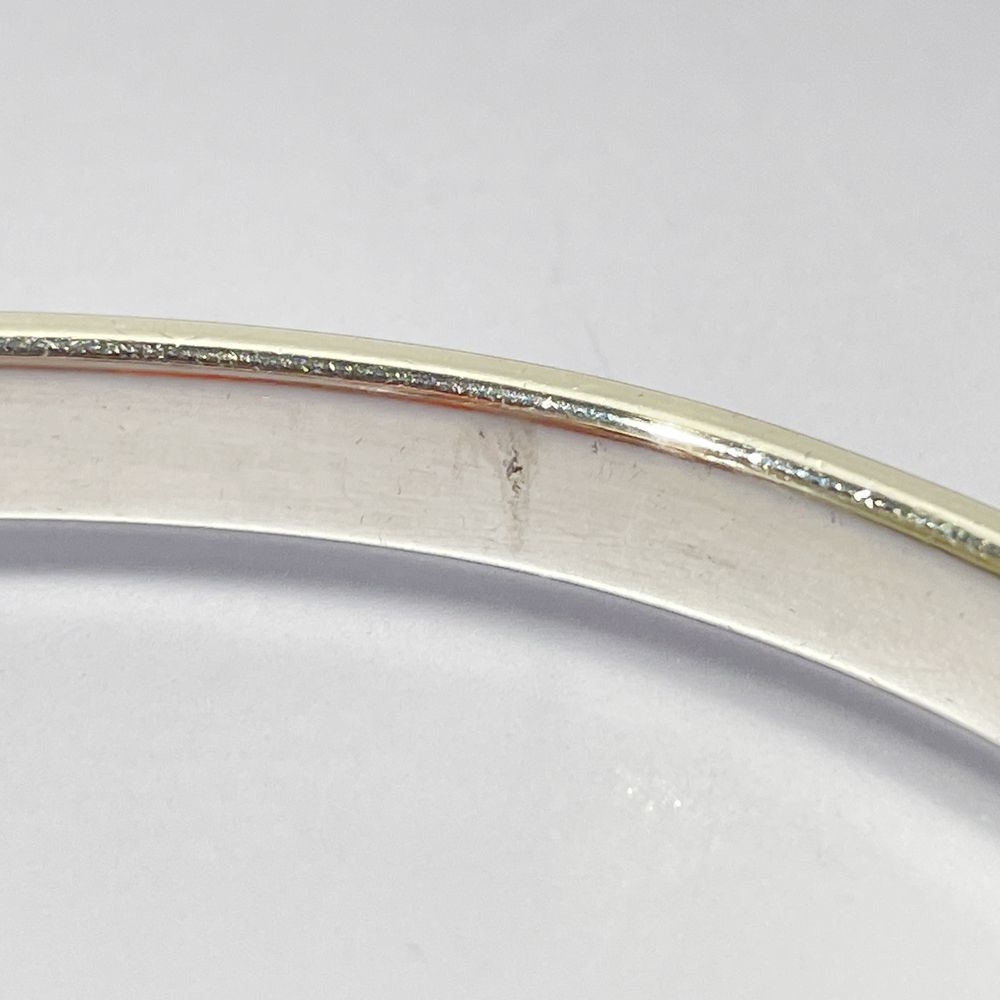 Tiffany Plain Cuff Bangle Silver - image 8